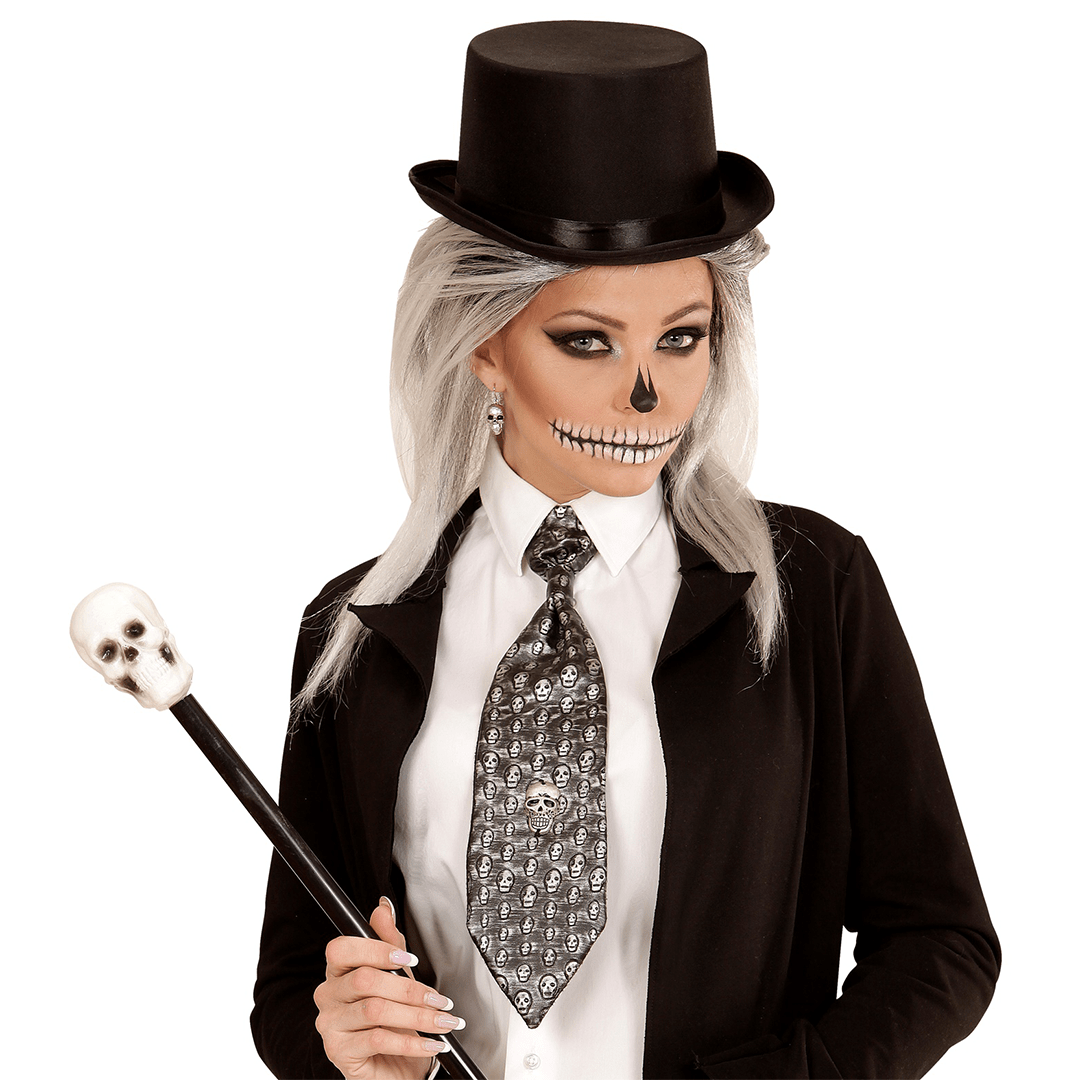 Alpha 55 Halloween Squelette cravate métallique