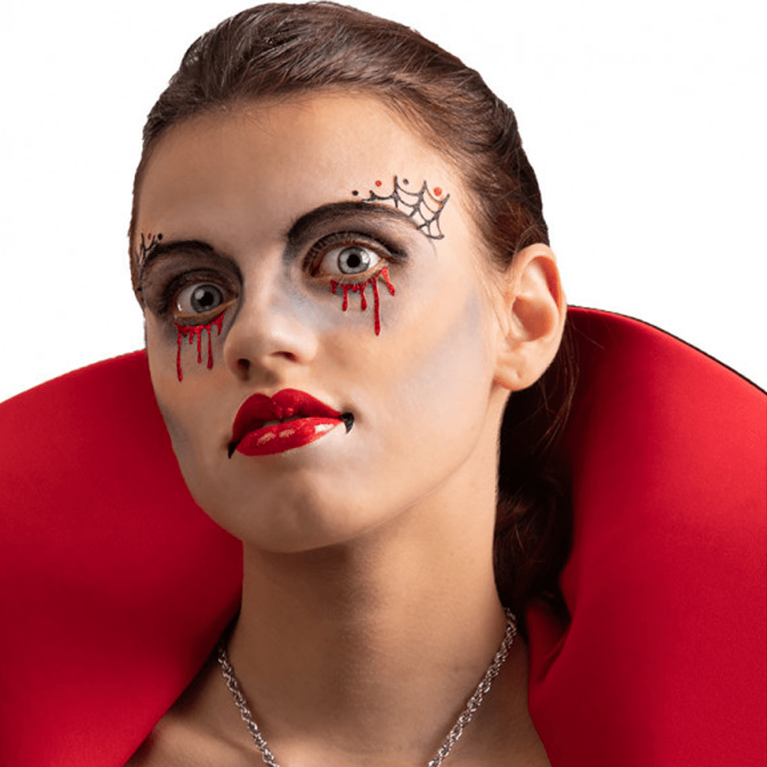 Alpha 55 Halloween sticker visage Vampire
