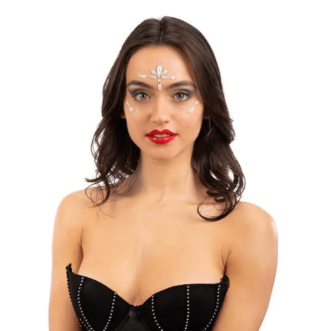 Alpha 55 Halloween strass visage glow in the dark