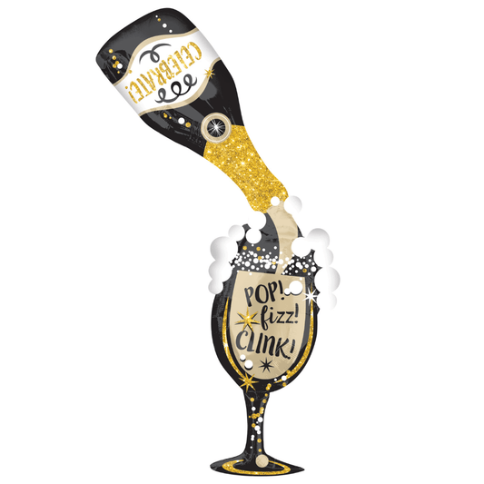 Alpha 55 Happy New Year Multiballon décoratif