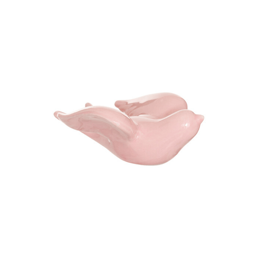 Alpha 55 Hirondelle déco Fleur de Rose en céramique