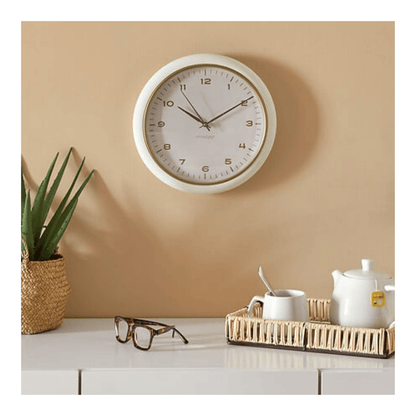 Alpha 55 Horloge murale en plastique Clarrise Ø 28 cm