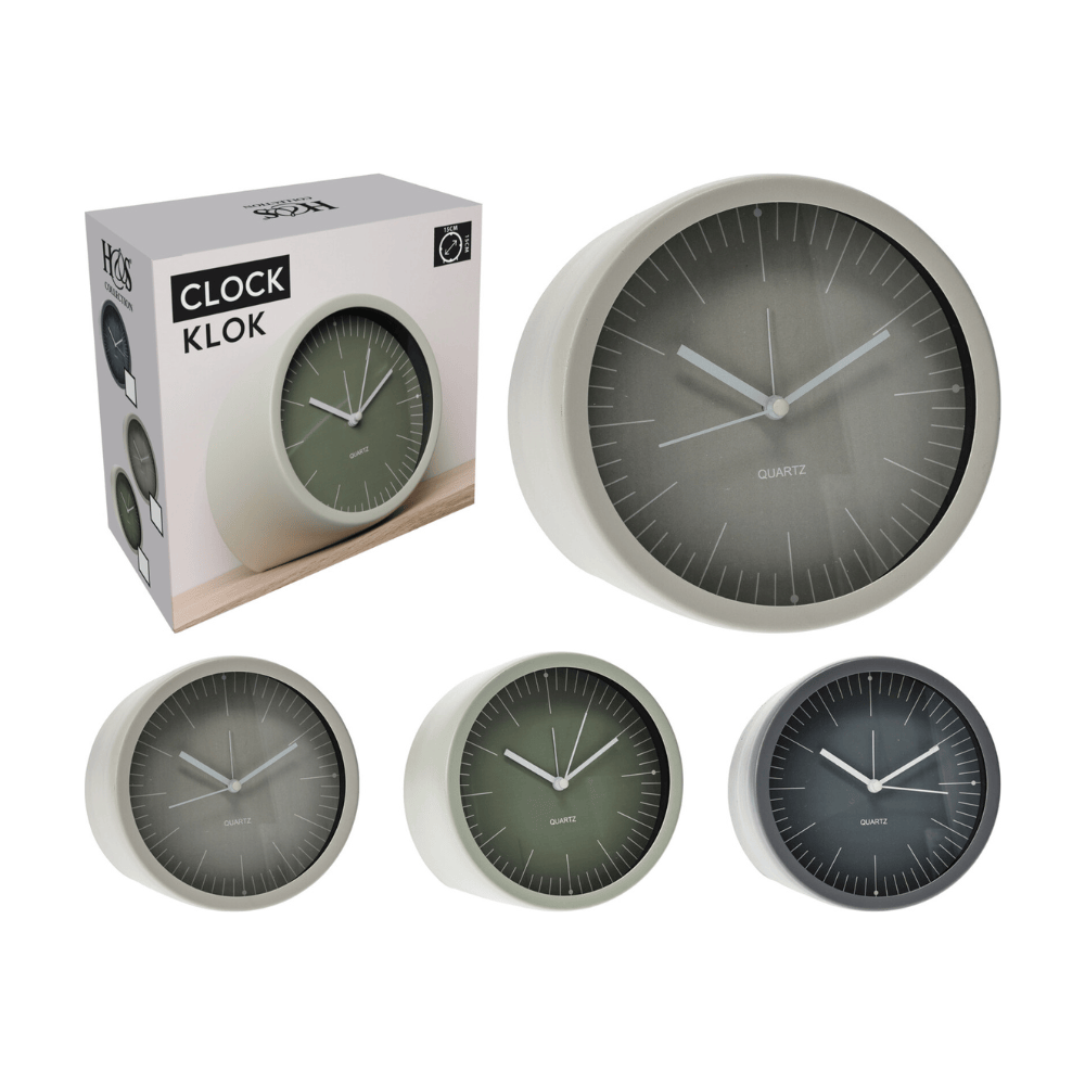 Alpha 55 Horloge sur pied en métal design élégant