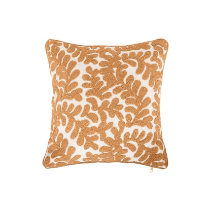 Alpha 55 Housse de coussin Sienna camel élégante