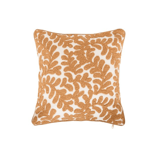 Alpha 55 Housse de coussin Sienna camel élégante