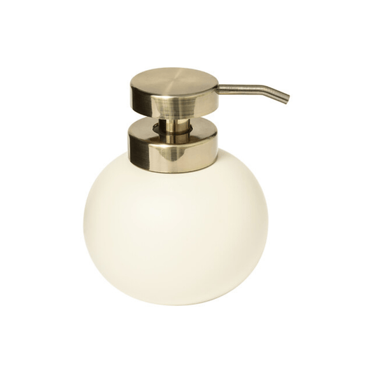 Alpha 55 Ivoire Distributeur à savon Duo pratique et design