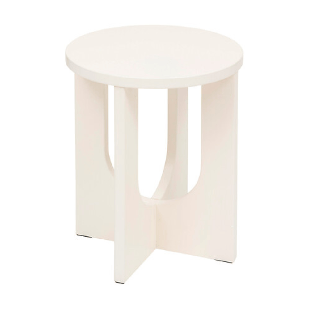 Alpha 55 Ivoire Table Café Bloom Élégante et Moderne