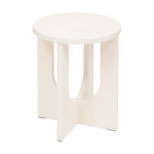 Alpha 55 Ivoire Table Café Bloom Élégante et Moderne