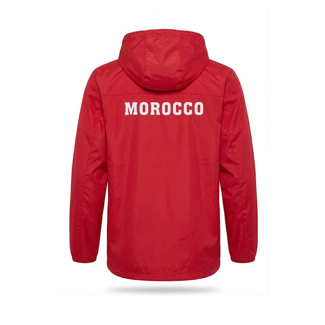 Alpha 55 Jacket à Capuche Maroc Rouge Homme Style Sport