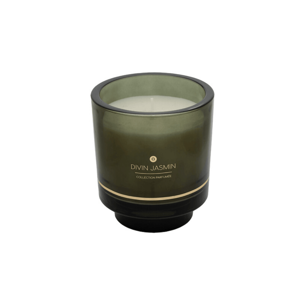 Alpha 55 Jasmin Verte Bougie parfumée Ilae 225g en pot verre