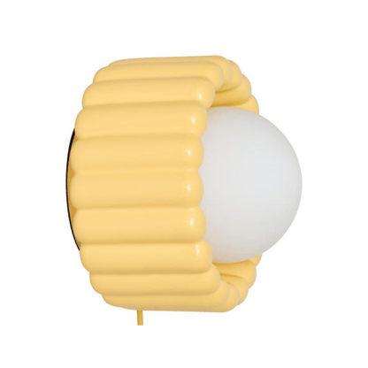 Alpha 55 Jaune Applique Murale Lotta Ø23 cm en Céramique