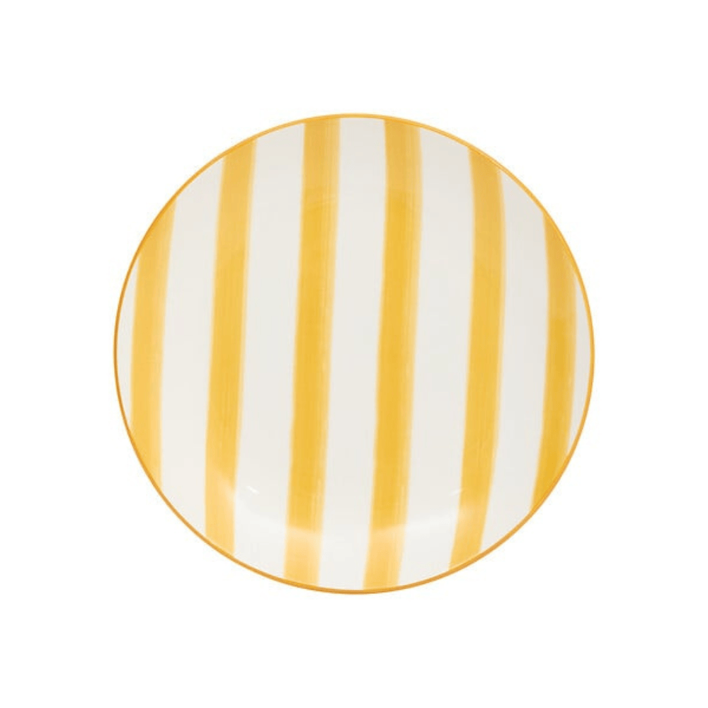 Alpha 55 Jaune Assiette à Dessert Charlie – Élégance et Raffinement