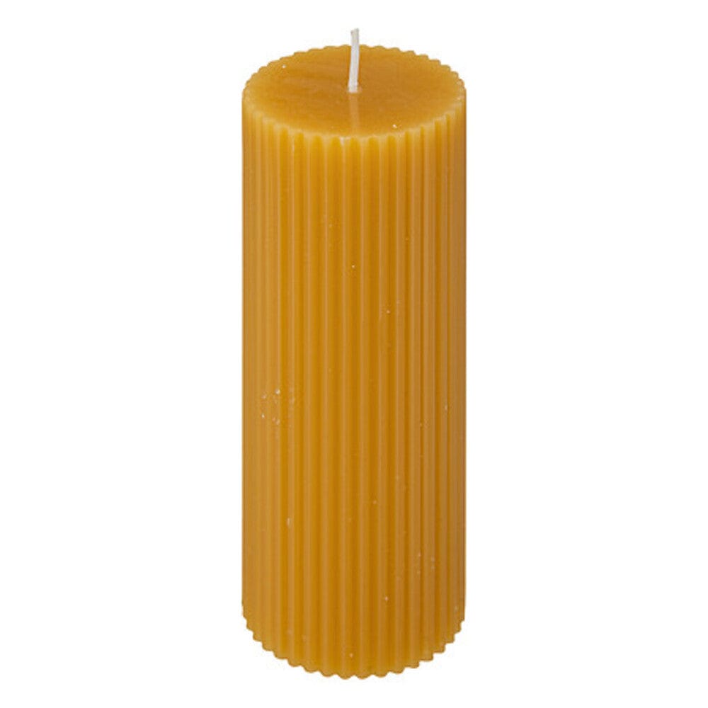 Alpha 55 Jaune Bougie Ronde Demi – Décoration Élégante & Moderne