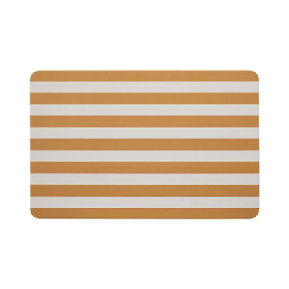 Alpha 55 Jaune Tapis de Bain Strio en Diatomite Absorbant