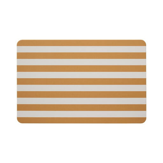 Alpha 55 Jaune Tapis de Bain Strio en Diatomite Absorbant
