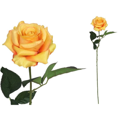 Alpha 55 Jaune Tige de roses artificielles