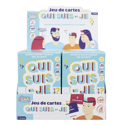 Alpha 55 Jeu de cartes "Qui suis-je ?", 60 cartes