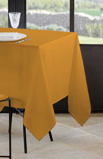 Alpha 55 Jeune curry Nappe NELSON 145x200 cm