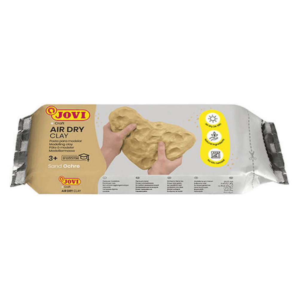 Alpha 55 JOVI Pâte Auto-Durcissante Air-Dry 1 kg Ocre