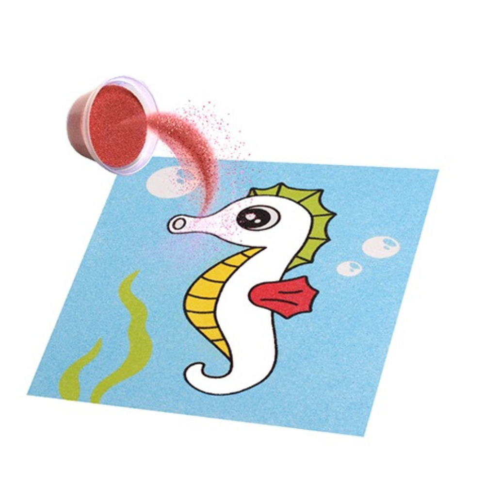 Alpha 55 JOVI Play & Fun Oceana – Kit de Peinture au Sable Multicolore