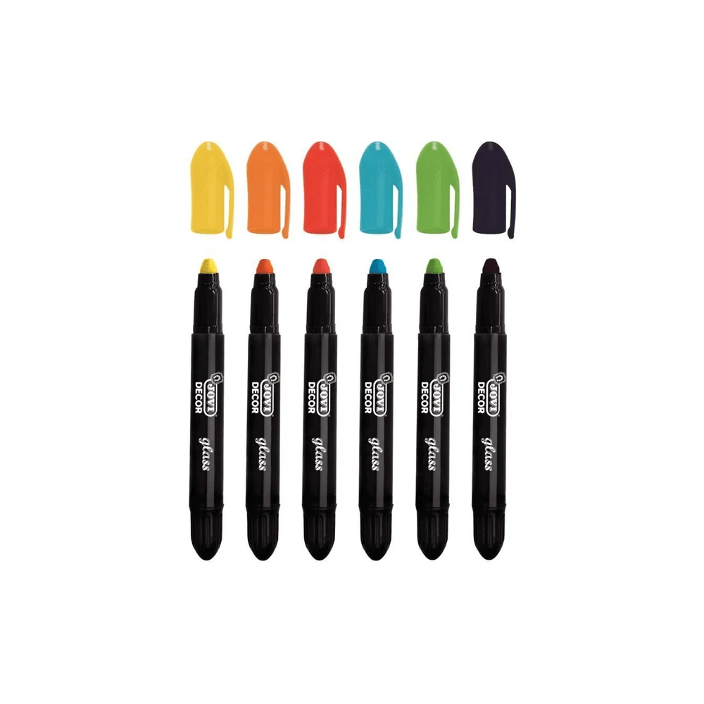 Alpha 55 Jovi set de 6 Craie vitre