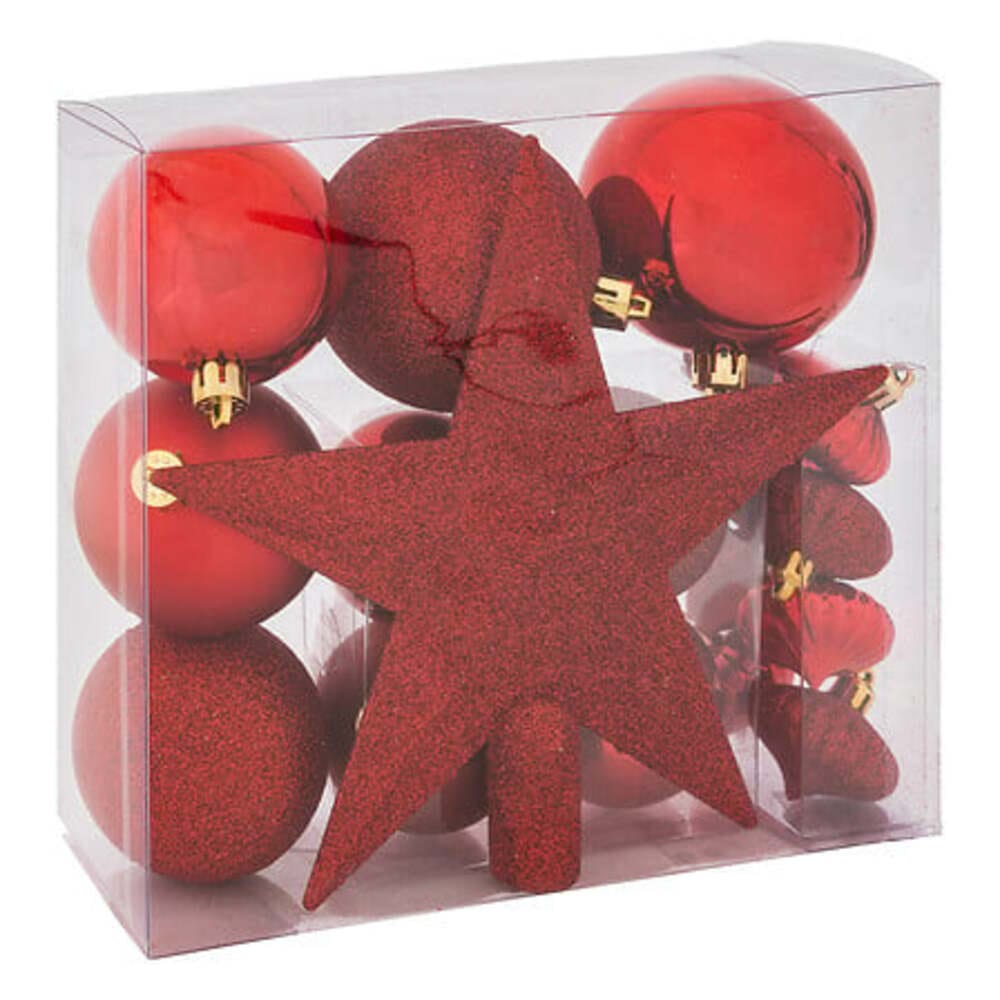 Alpha 55 Kit décorations de sapin 18 pièces – Noël magique Alpha55