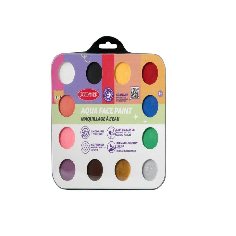 Alpha 55 Kit maquillage à l’eau 12 couleurs