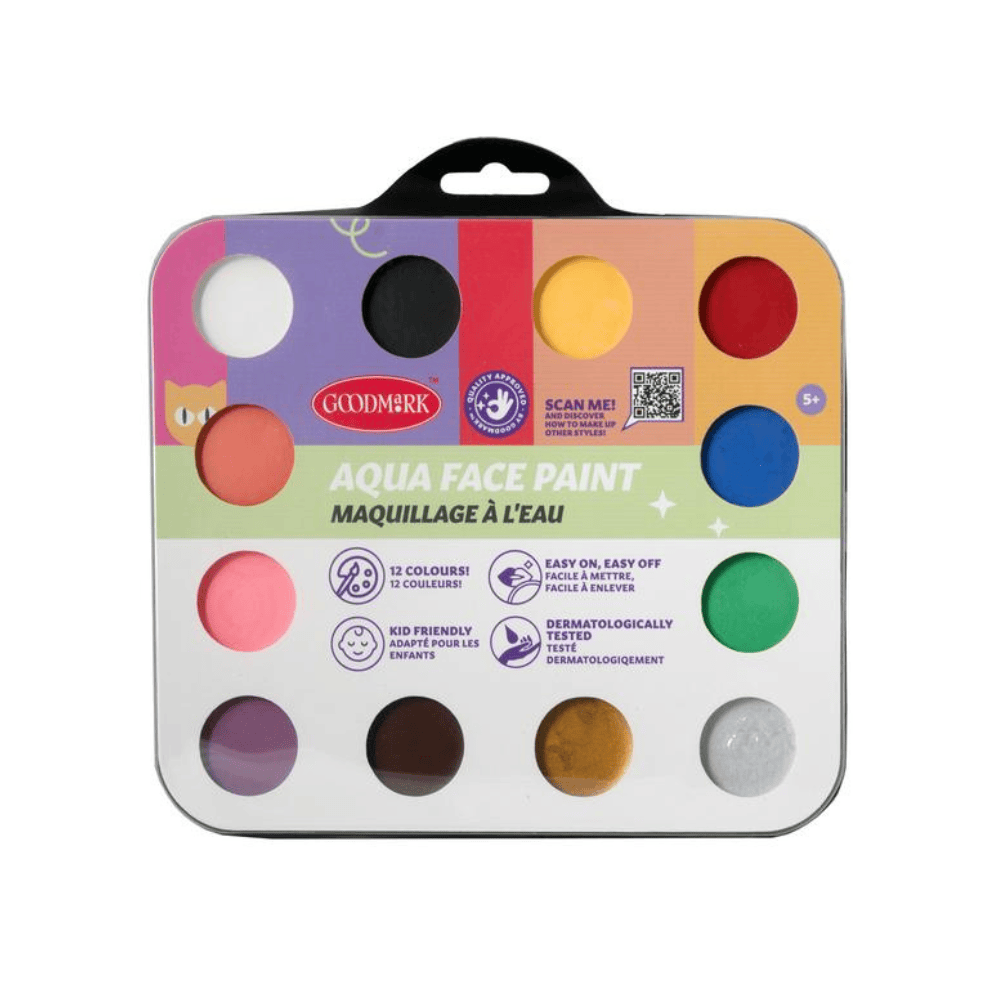 Alpha 55 Kit Maquillage à l’Eau 12 Couleurs – Halloween