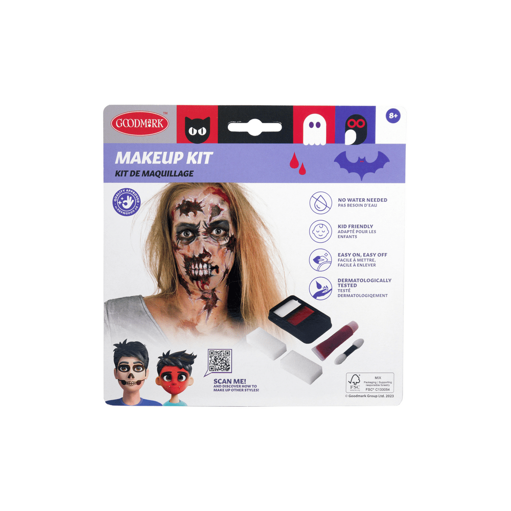 Alpha 55 kit maquillage zombie Kit de maquillage zombie