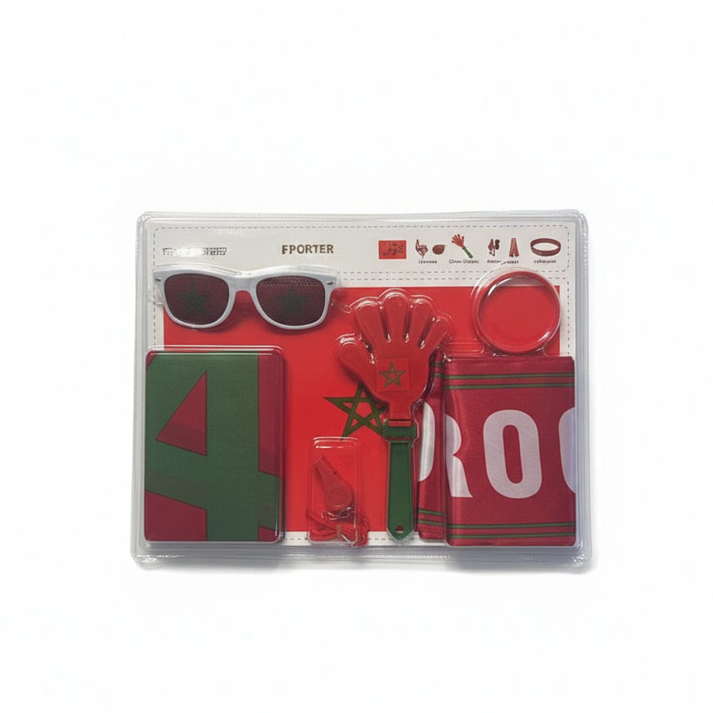 Alpha 55 Kit Supporter Maroc 6 Pièces – Édition Fan
