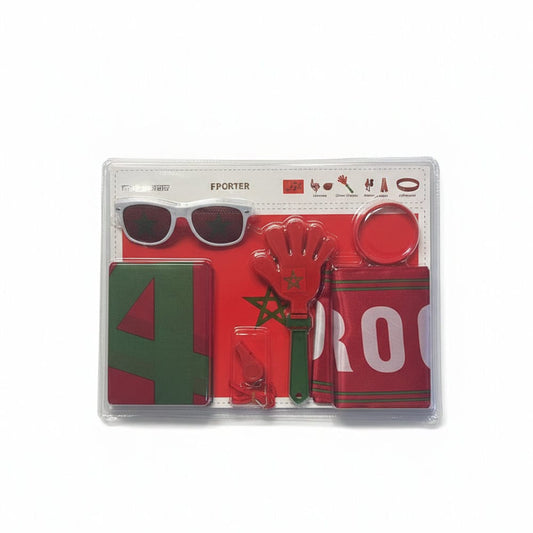 Alpha 55 Kit Supporter Maroc 6 Pièces – Édition Fan