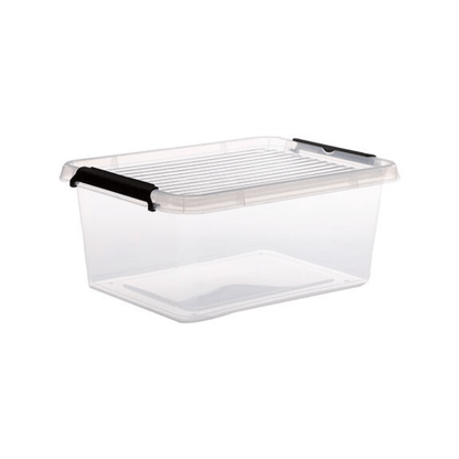 Alpha 55 L. 39 x P. 29 x H. 17.5 cm Boîte en Plastique Clip n'Box Hermétique et Pratique