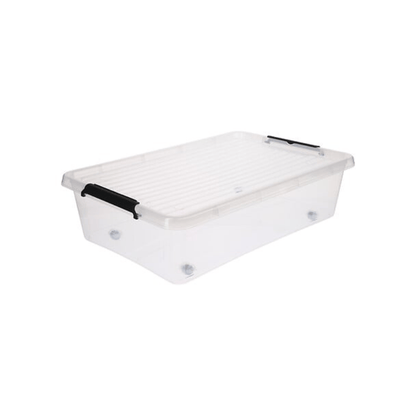 Alpha 55 L. 58 x P. 39 x H. 16.5 cm Boîte en Plastique Clip n'Box Hermétique et Pratique