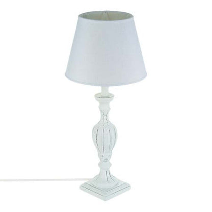 Alpha 55 Lampe à poser pied en bois patiné