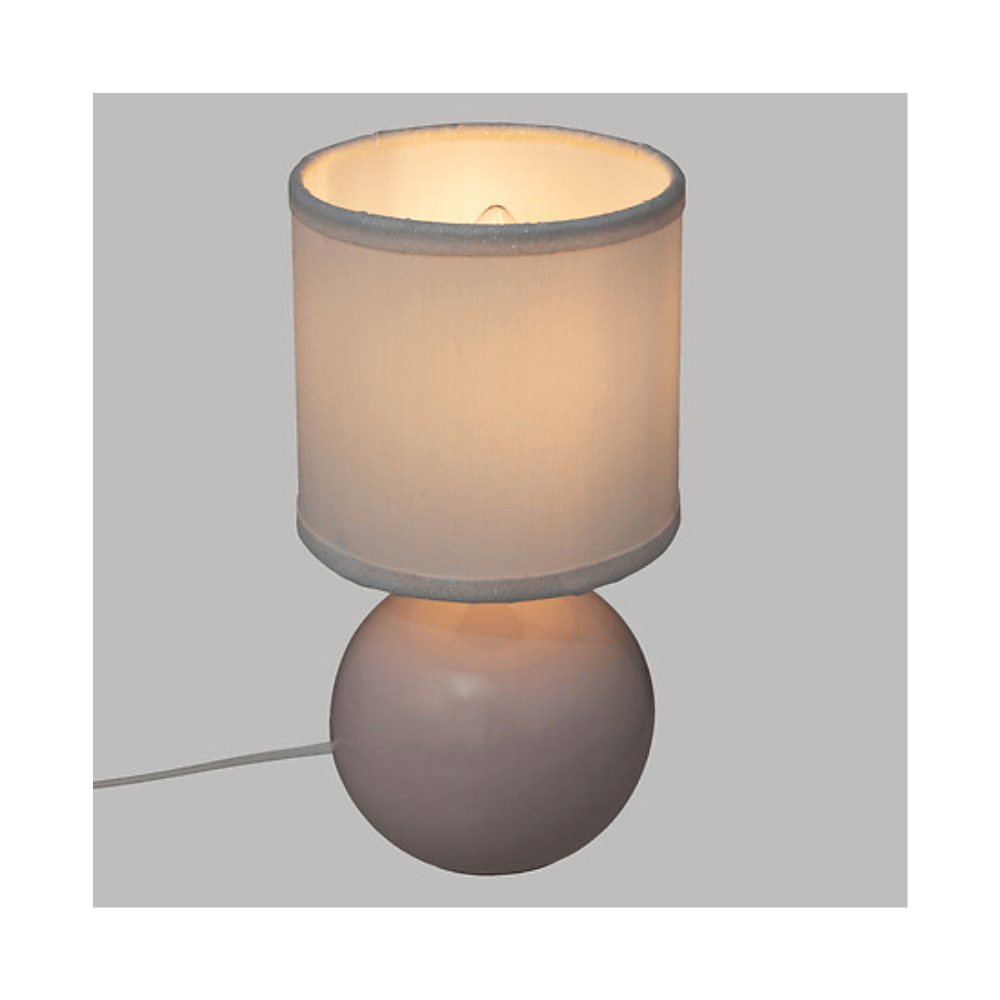 Alpha 55 Lampe à poser Timéo rose pied boule design