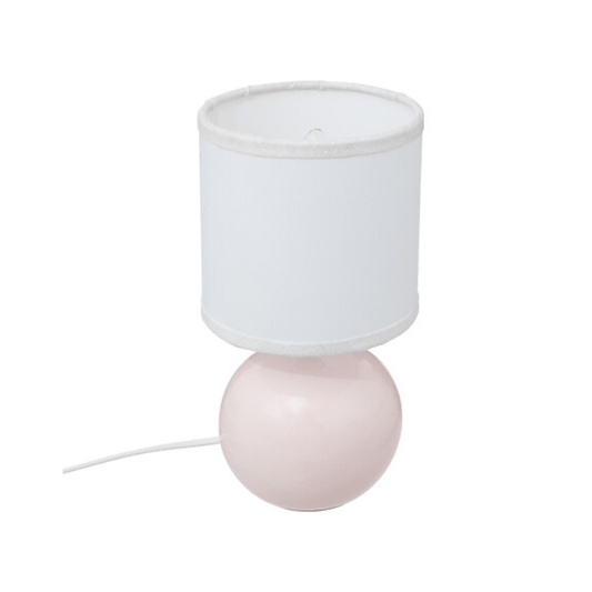 Alpha 55 Lampe à poser Timéo rose pied boule design