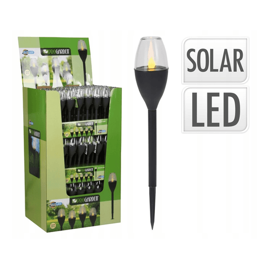 Alpha 55 Lampe jardin solaire LED 34x6 cm Noir