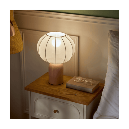 Alpha 55 Lampe Tobie 33 cm en Métal Rose