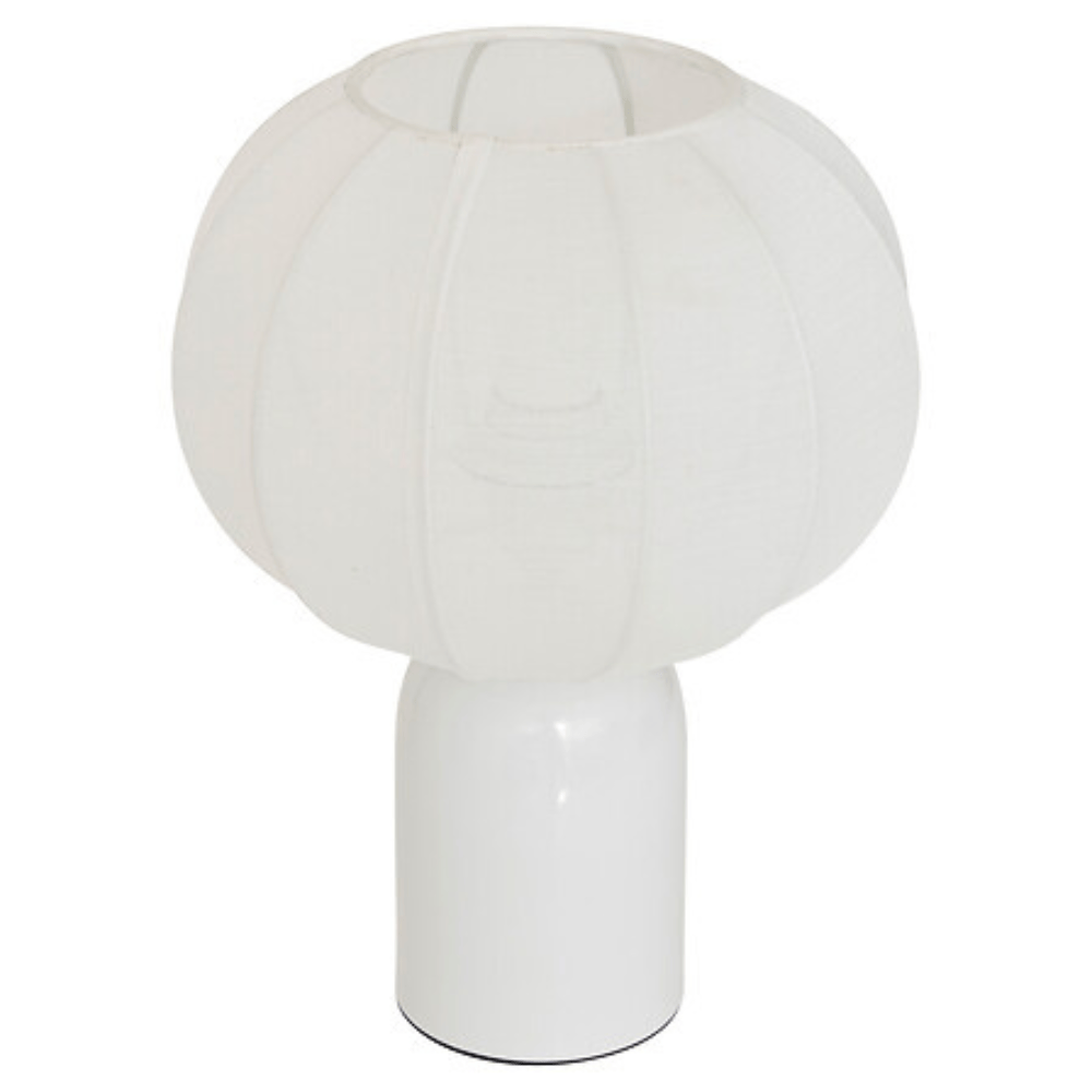 Alpha 55 Lampe Tobie en Métal Blanc – Design Moderne