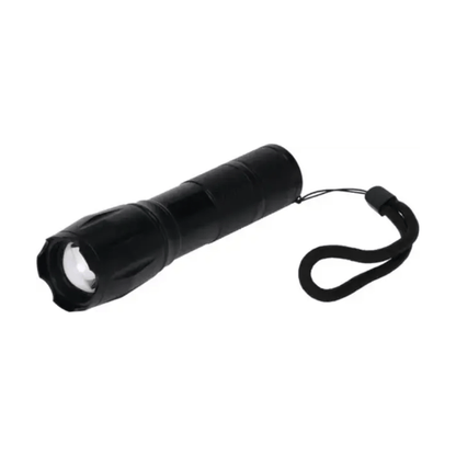 Alpha 55 Lampe Torche à Zoom 1 LED Noire - Éclairage Puissant