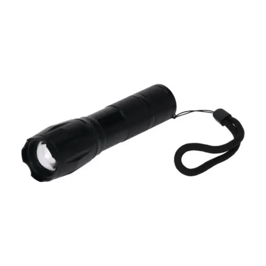 Alpha 55 Lampe Torche à Zoom 1 LED Noire - Éclairage Puissant