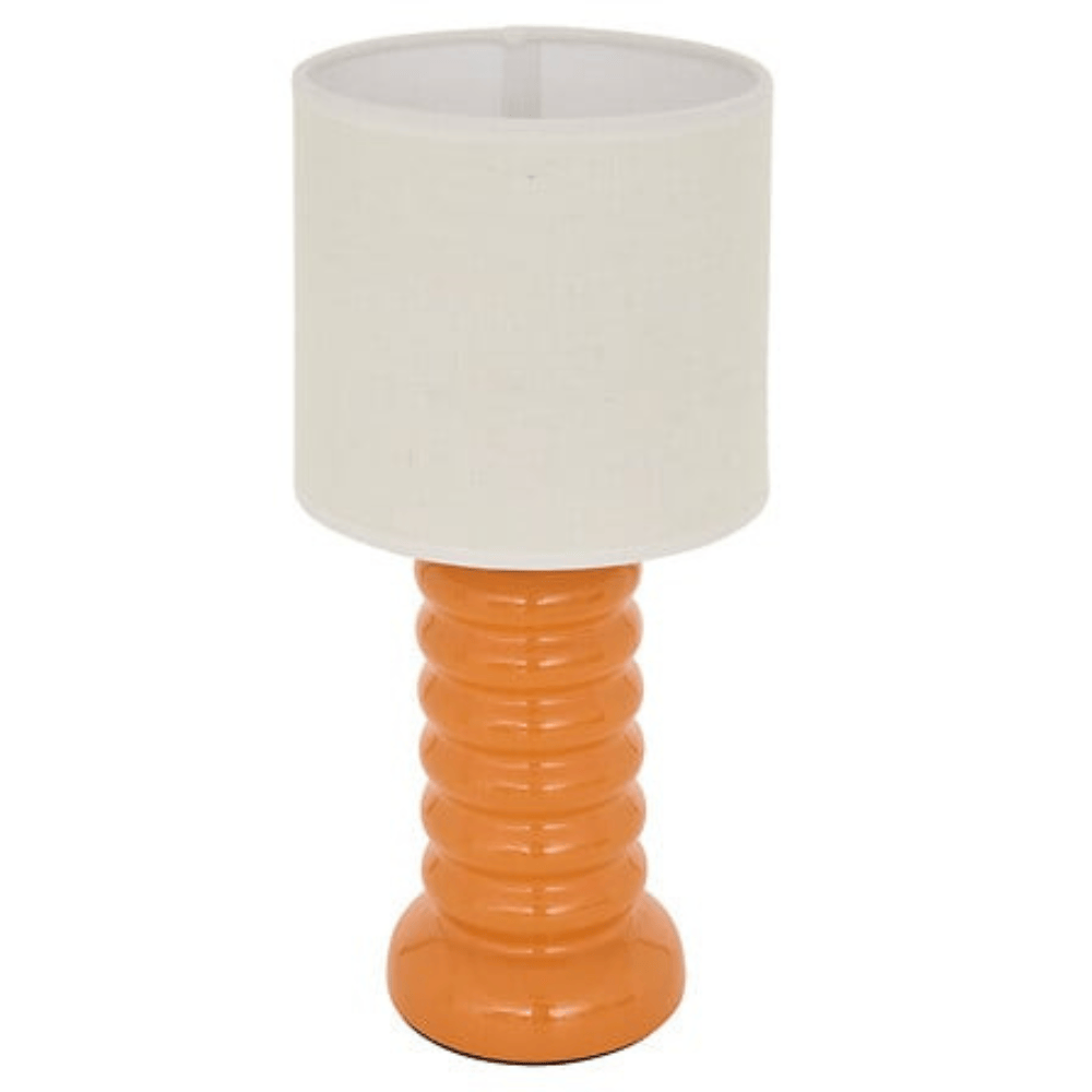 Alpha 55 Lampe Vinas en Céramique Orange – Design Élégant