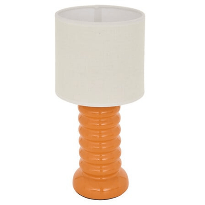 Alpha 55 Lampe Vinas en Céramique Orange – Design Élégant