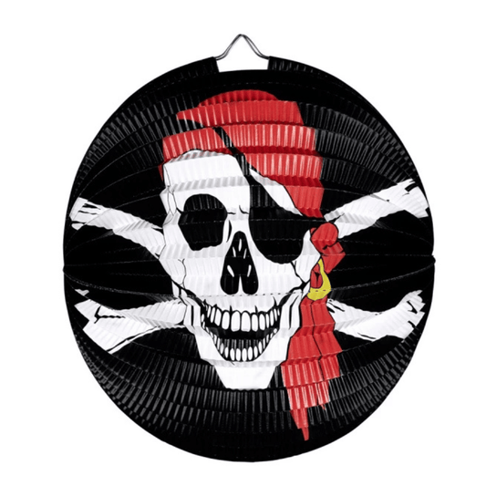 Alpha 55 Lampion Pirate 25 cm 3 Assortiments Halloween
