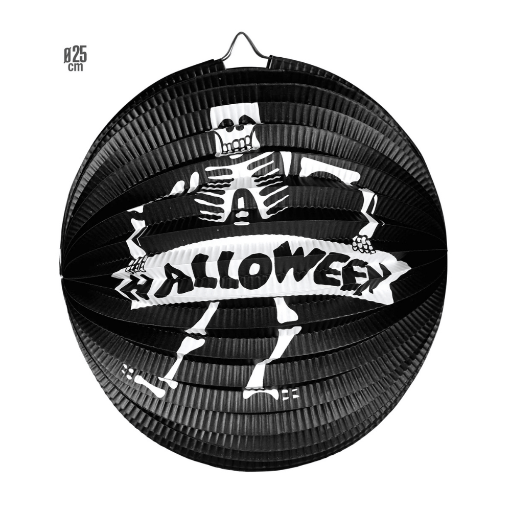 Alpha 55 Lampion Squelette 25 cm – Décoration Halloween