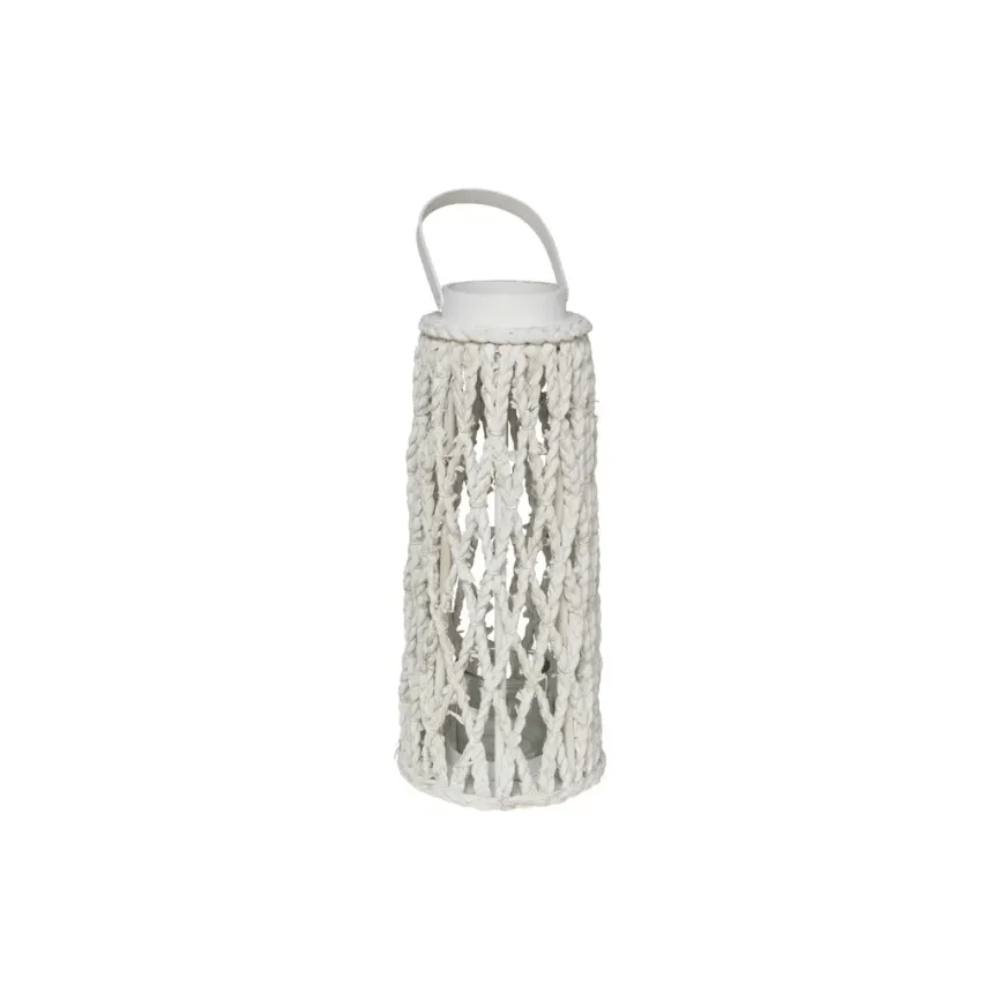 Alpha 55 Lanterne Fibre Tressée avec Anse Dana Décorative