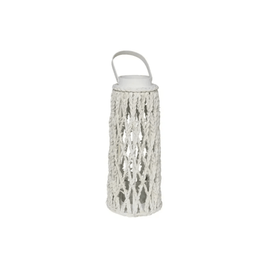 Alpha 55 Lanterne Fibre Tressée avec Anse Dana Décorative