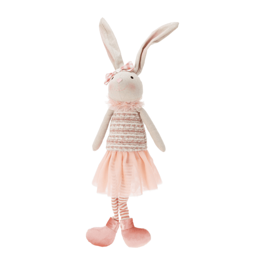 Alpha 55 Lapin assis avec jupe tulle – Déco Pâques