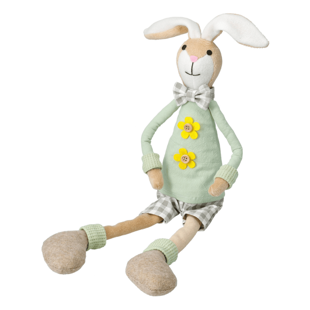 Alpha 55 Lapin assis jambes pendantes garçon & fille – Déco