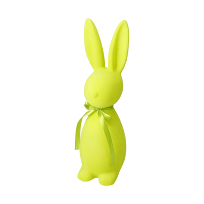 Alpha 55 Lapin debout avec nœud satin – Déco Pâques